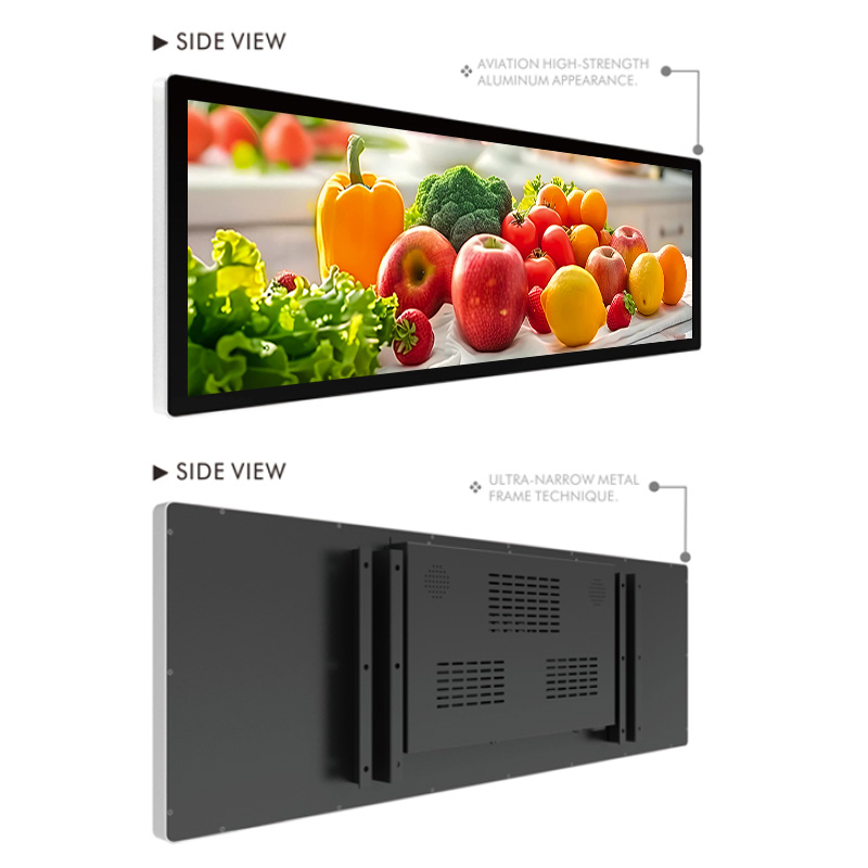 dual-orientation retail screen