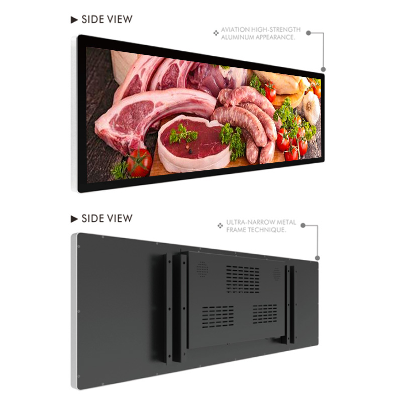 fixed mount retail screen