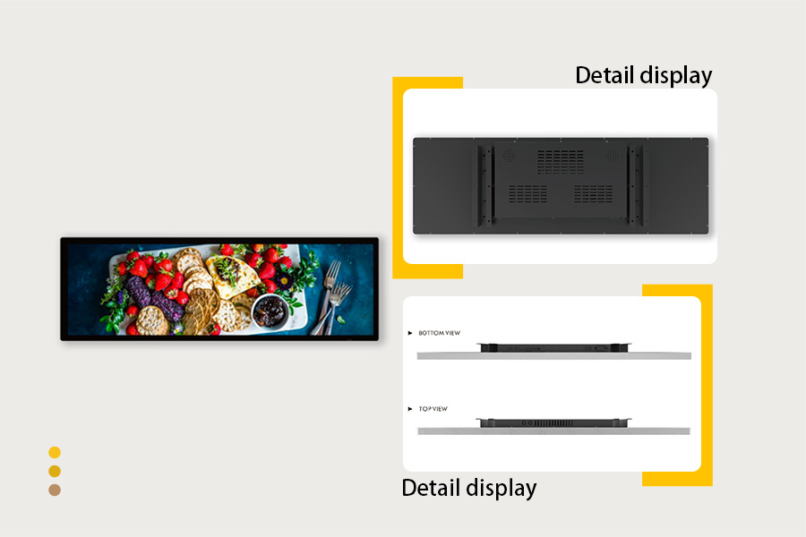 49.5 inch LCD display
