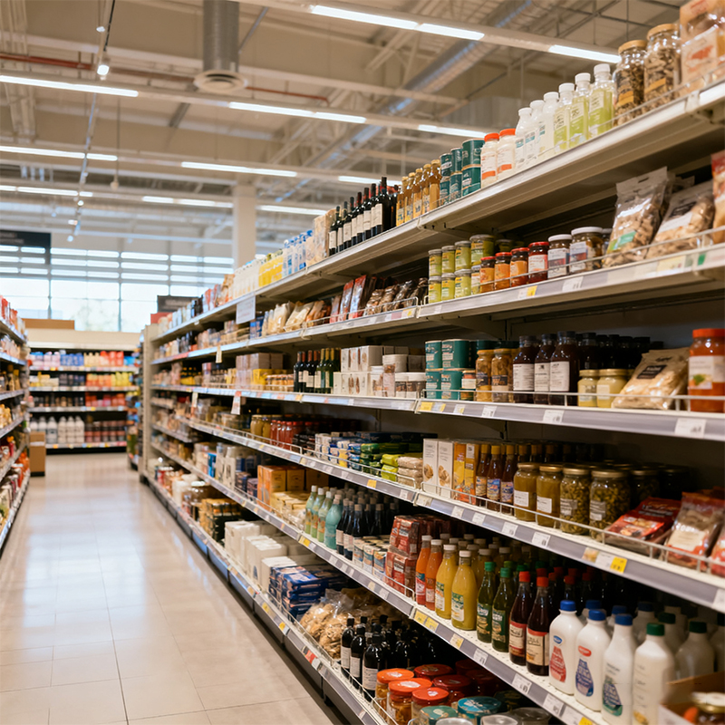 Commercial Display Shelves