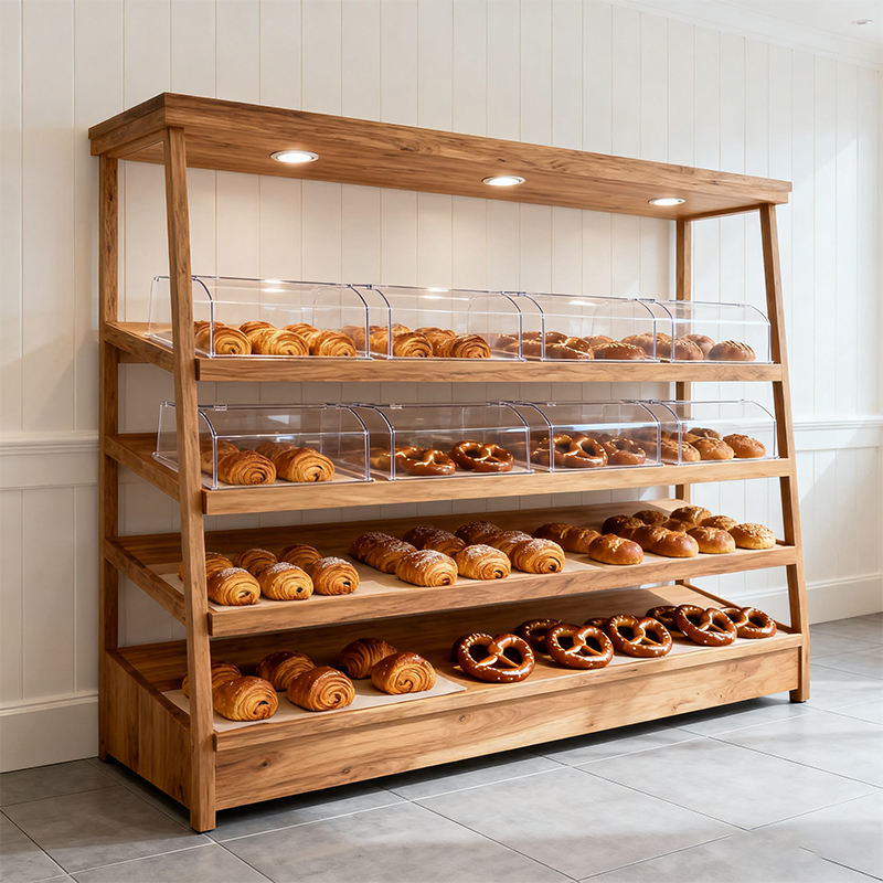 fruit and vegetable display stands