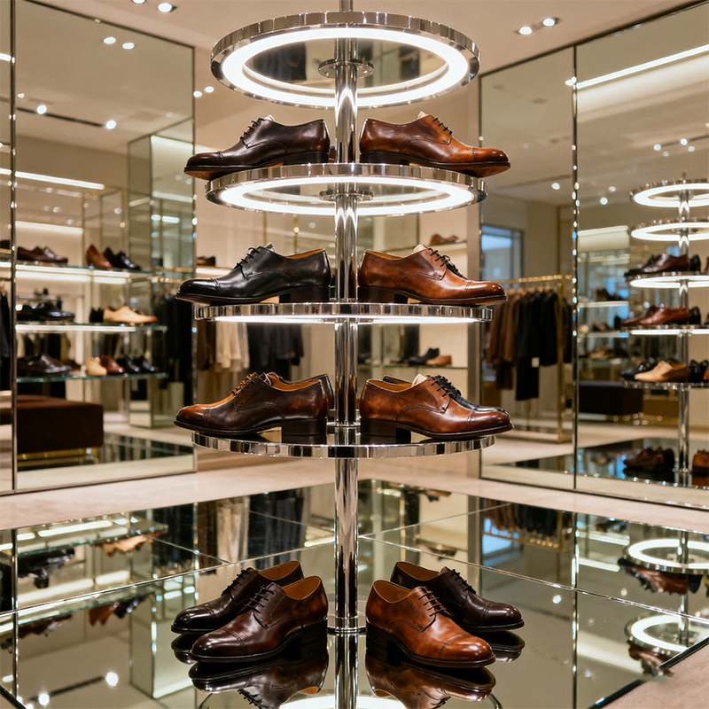 retail shoe display rack