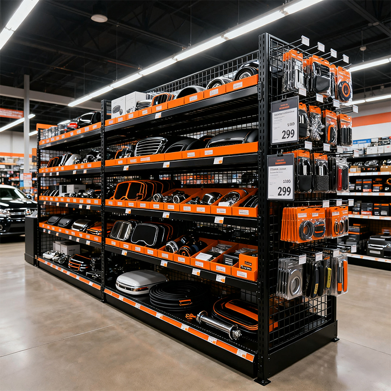 wholesale retail shelving
