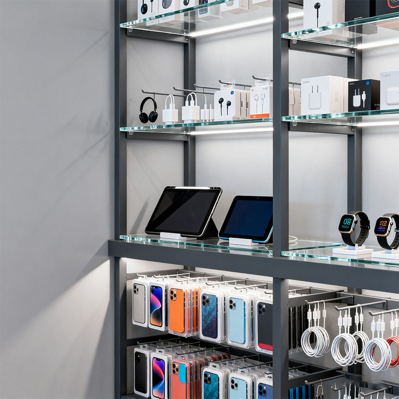 custom retail shelving