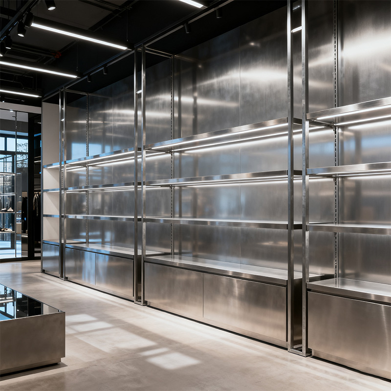grid wall retail display