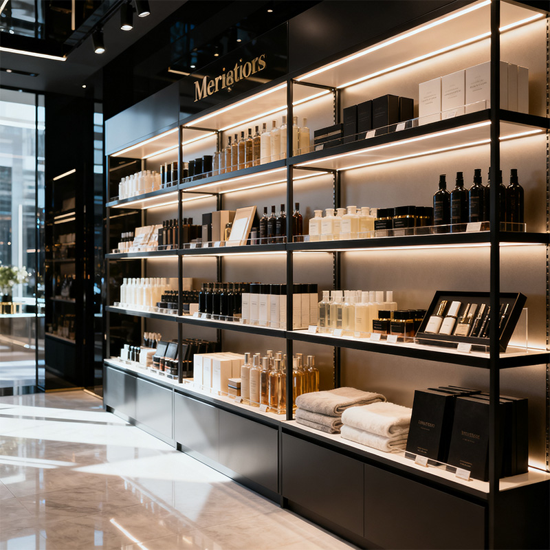 metal gondola shelving