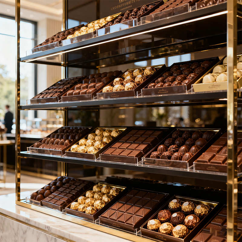 chocolate display rack chocolate display rack