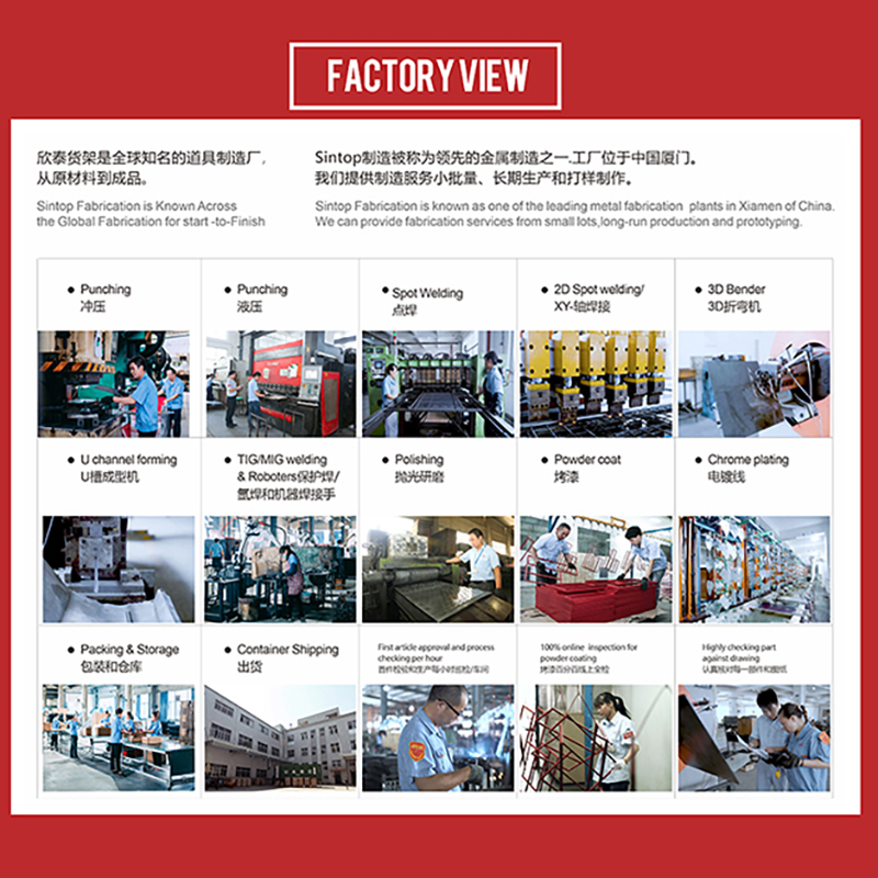 Acrylic gondola shelving