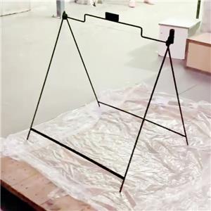 Держатель знака в рамке, двухсторонний, переносной, складной