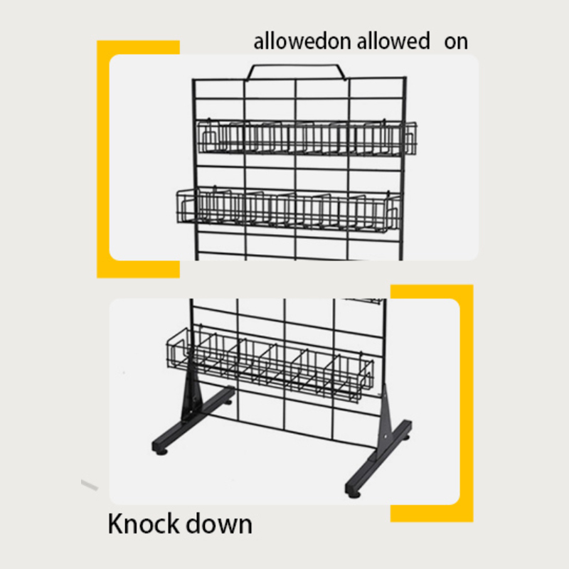 Китай Стеллаж для закусок из металлической проволоки для розничной торговли и домашнего использования, производитель