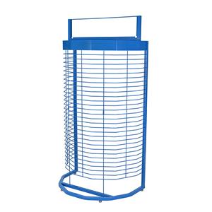 Expositor semicircular para sementes