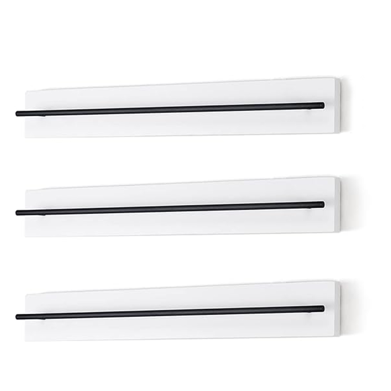 Rustykalna drewniana półka ścienna na okulary przeciwsłoneczne