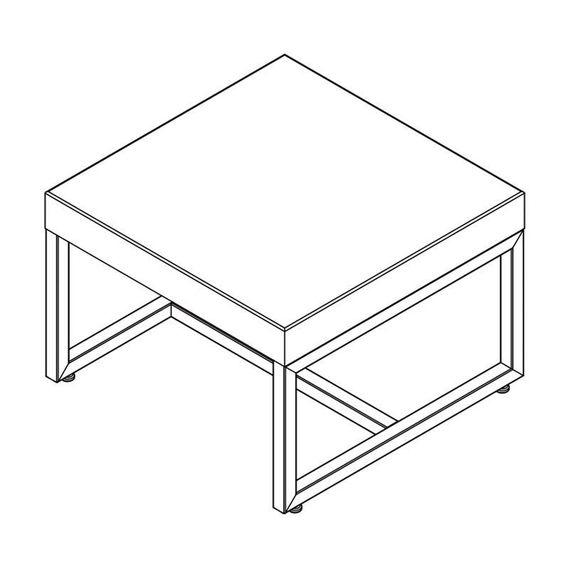 Ghế thử giày bằng da màu xám cao cấp