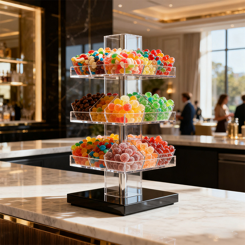 countertop candy display rack
