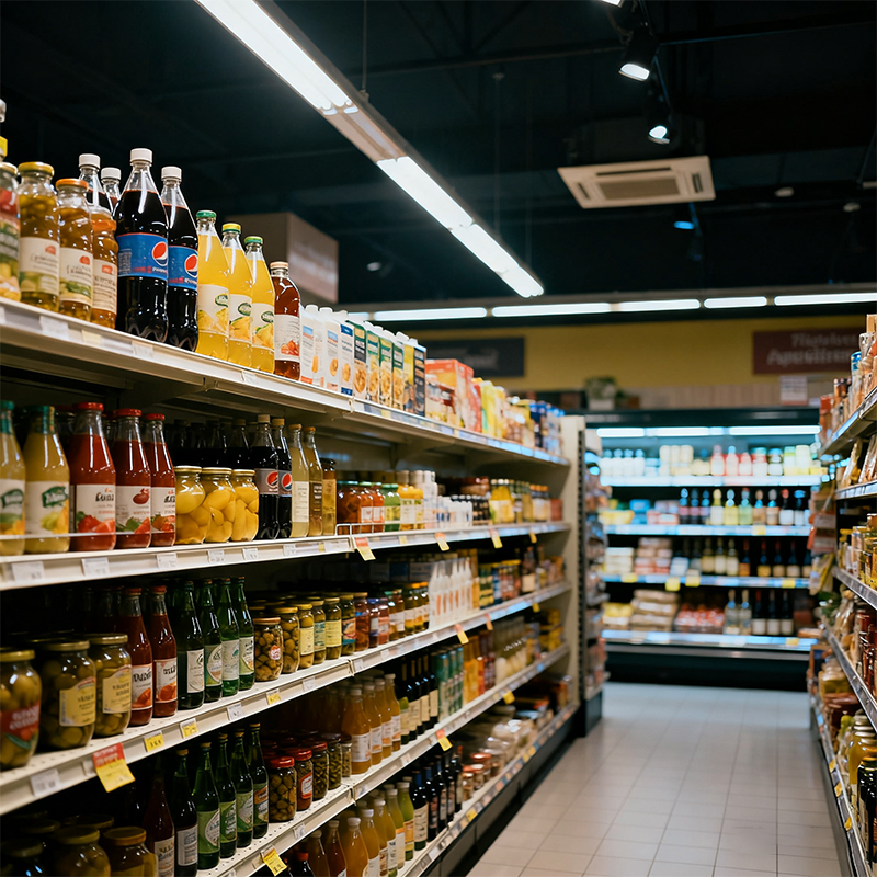 Grocery store displays Grocery store displays