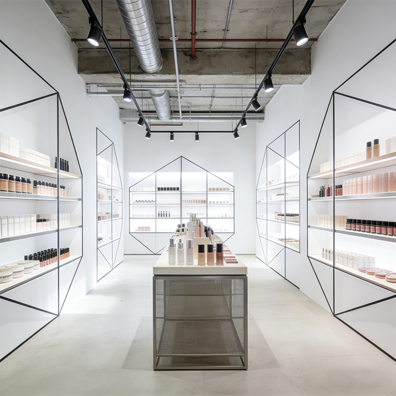 Beauty display stands