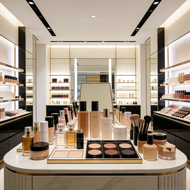 Cosmetics display design