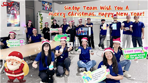 Merry Christmas from Sintop Display Fixtures!