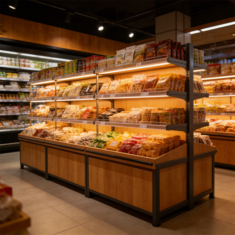 Retail display shelves