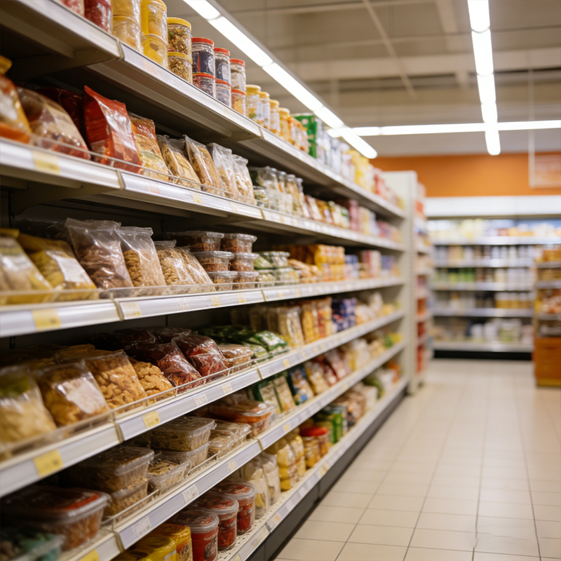 Gondola shelving units