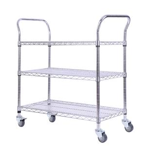3-Tier Commercial Grade Rolling Cart