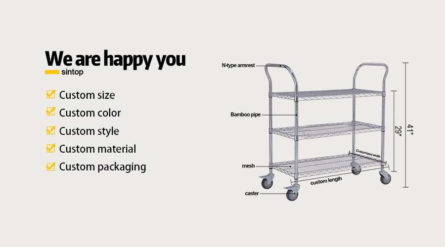Heavy duty utility cart