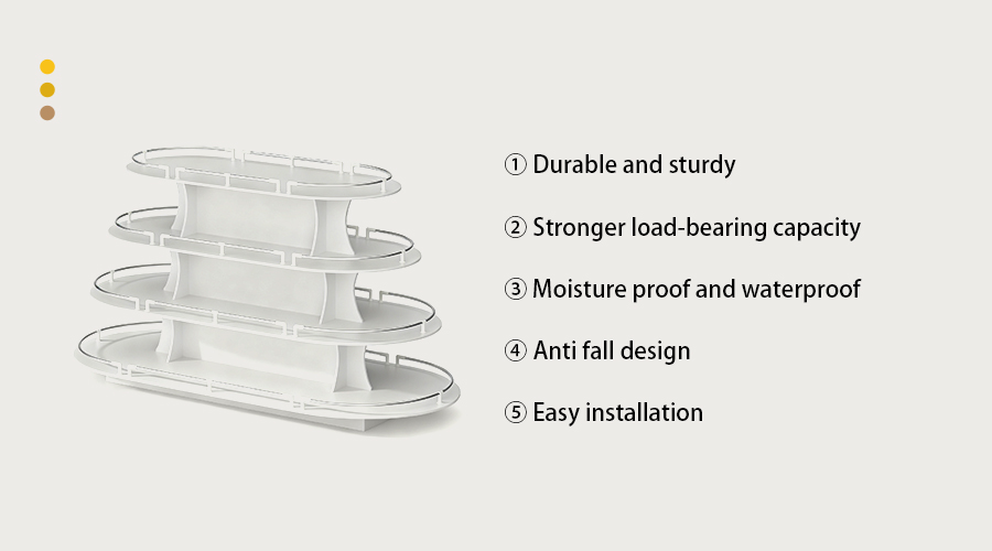 Wooden island display cabinet
