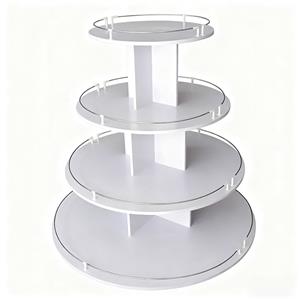 Wooden Circular Island Cabinet