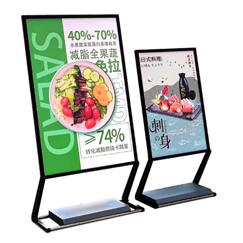 Suporte de exibição de publicidade externa resistente