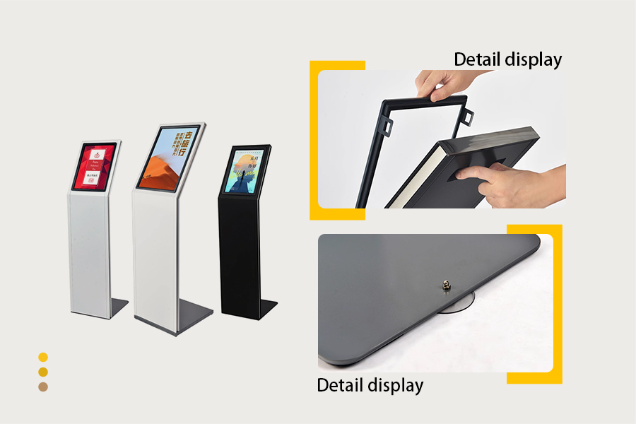 Advertising frame stand
