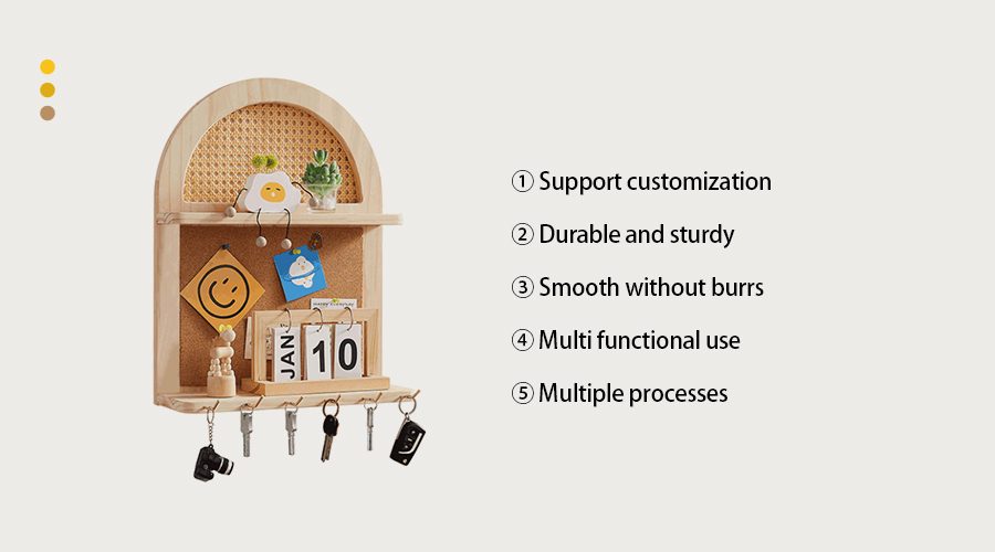 Wall mounted retail shelf