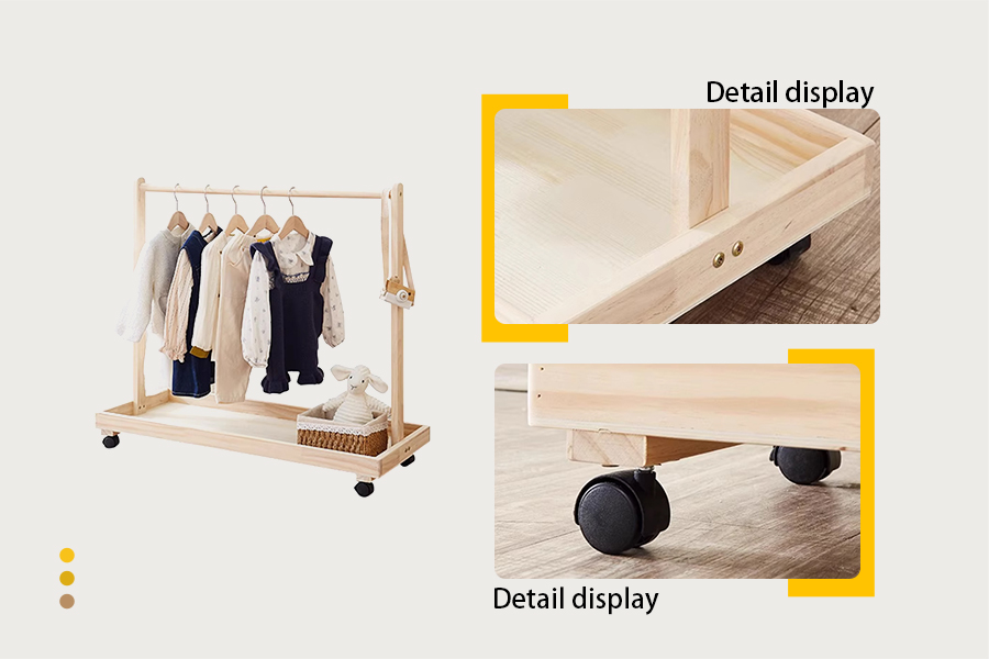 Children’s clothing display rack