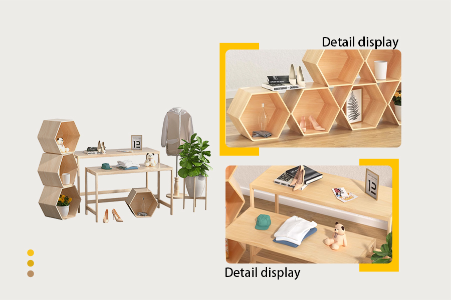 Children clothing display table Children clothing display table