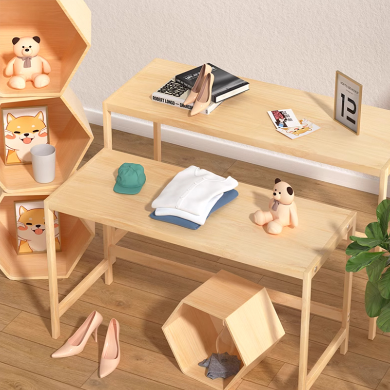 Retail display table for kids apparel Retail display table for kids apparel