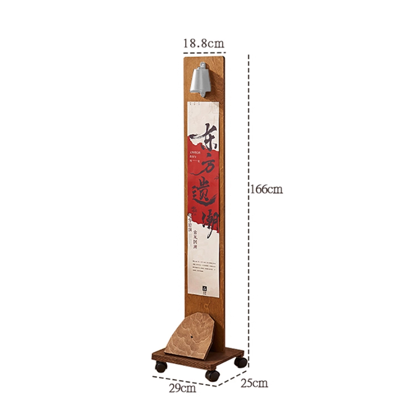 Wooden Floor Standing Sign Holder with Built-In Lighting Manufacturers, Wooden Floor Standing Sign Holder with Built-In Lighting Factory, Supply Wooden Floor Standing Sign Holder with Built-In Lighting Retail Solution
