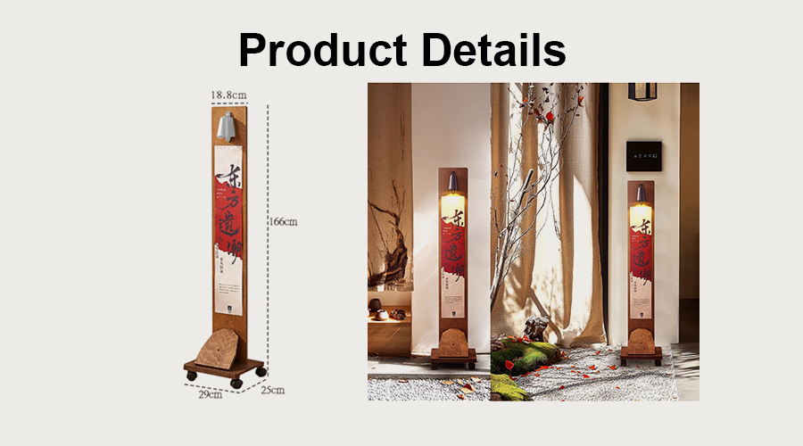 Illuminated billboard display stand Illuminated billboard display stand