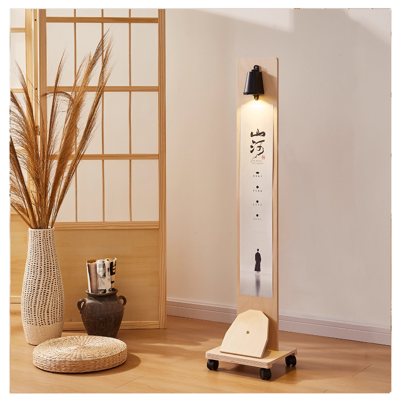 Wooden advertising display Wooden advertising display