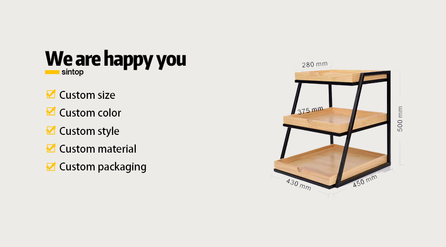 Tiered retail display stand