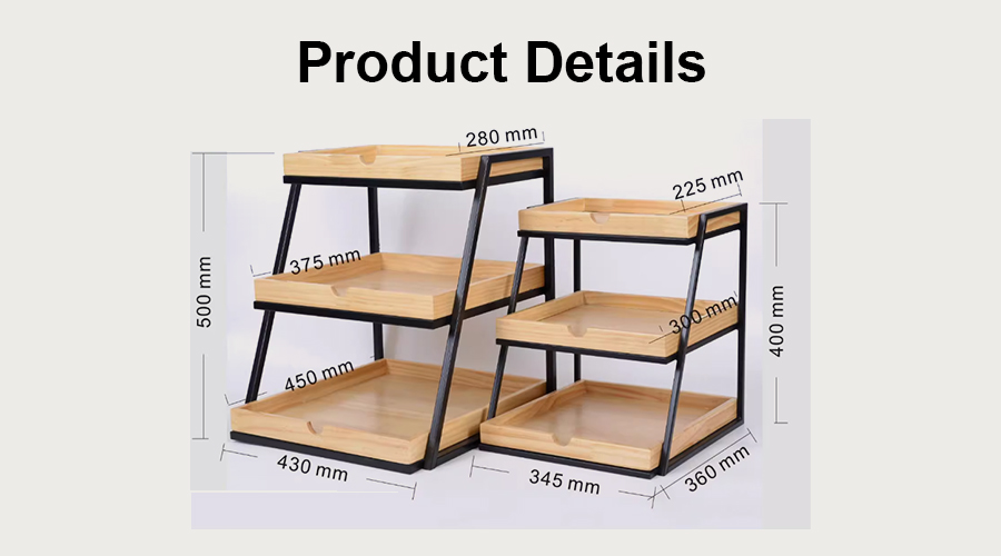 Wood display rack