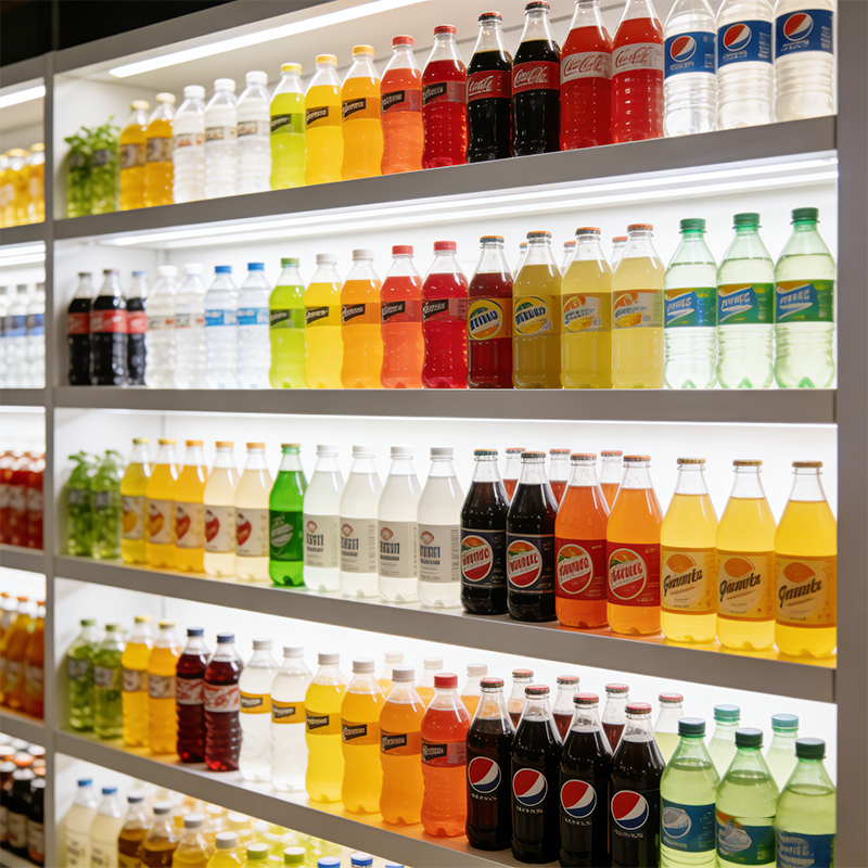 beverage display racks