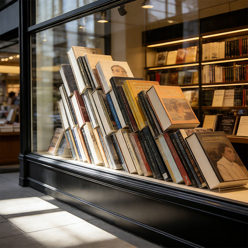 plastic book display stand plastic book display stand