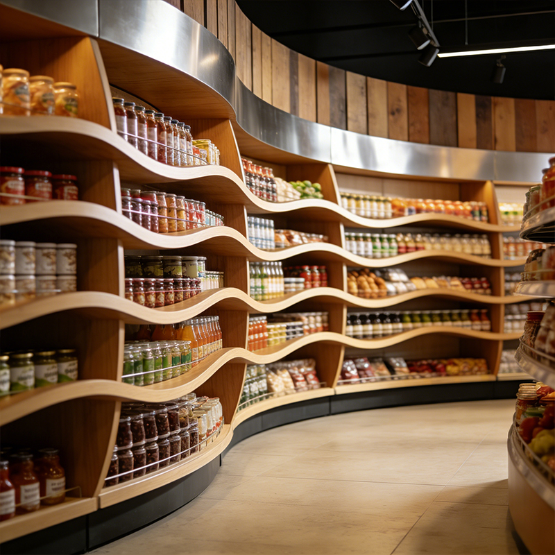 retail grocery store fixtures