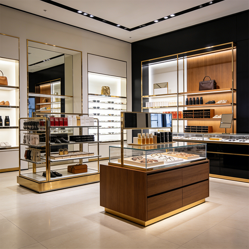 retail cosmetics display