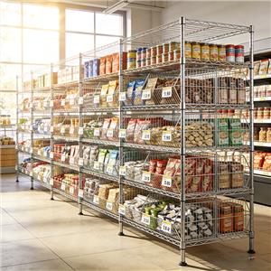 Expositores consistentes aumentam a eficiência de várias lojas.