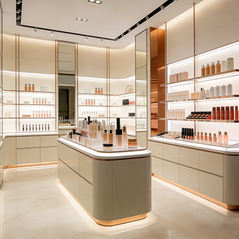 custom beauty display equipment