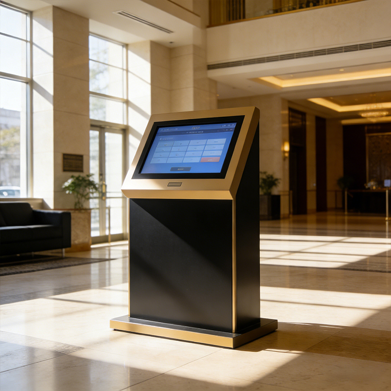 touchscreen display kiosk