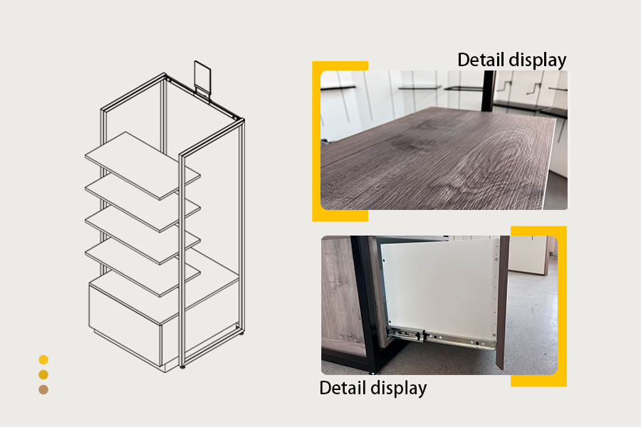 Clothing display stand