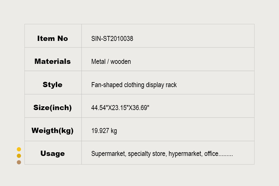 garment display stand