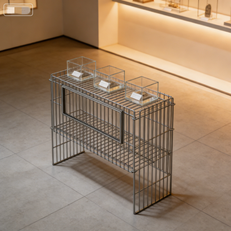 Wire Basket Floor Display Manufacturers, Wire Basket Floor Display Factory, Supply Wire Basket Floor Display Retail Solution