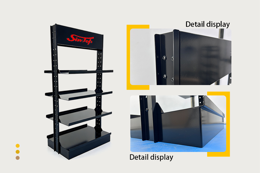 beverage display rack